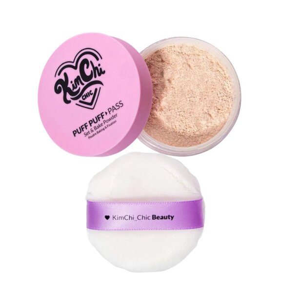 Kimchi Chic Beauty Puff Puff Pass Set and Bake Setting Powder 03 Translucent - Picture 6 of 9